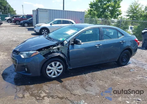 2015 Toyota Corolla S from USA, damaged, VIN 2T1BURHE1FC415361